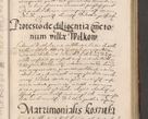 Zdjęcie nr 405 dla obiektu archiwalnego: Illustrissimo et Reverendissimo in Christo Patre Domino Domino Petro Tylicki Dei et Apostolice Sedis Gratia Episcopo Cracoviensis Duce Severiensis Acta actorum causarum sententiarum tam interloquutoriarum quam definitivarum decretorum obligationum, quietationum, recognitionum, constitutionum procuratorum etc. etc. coram Admodum Reverendo Domino Thoma Oborski I. V. Doctore Canonico Vicario in Spiritualibus et Officiali generali Cracoviensis in anno Domini Millesimo Sexcentessimo Decimoquarto Cuius Indictio duodecima Pontificus SS. D. N. D. Pauli Divina providentia Papae quinti Anno decimo foeliciter incipiunt