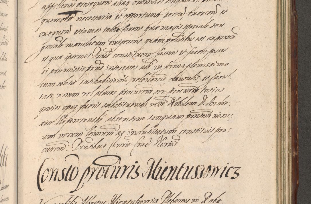 Zdjęcie nr 1179 dla obiektu archiwalnego: Illustrissimo et Reverendissimo in Christo Patre Domino Domino Petro Tylicki Dei et Apostolice Sedis Gratia Episcopo Cracoviensis Duce Severiensis Acta actorum causarum sententiarum tam interloquutoriarum quam definitivarum decretorum obligationum, quietationum, recognitionum, constitutionum procuratorum etc. etc. coram Admodum Reverendo Domino Thoma Oborski I. V. Doctore Canonico Vicario in Spiritualibus et Officiali generali Cracoviensis in anno Domini Millesimo Sexcentessimo Decimoquarto Cuius Indictio duodecima Pontificus SS. D. N. D. Pauli Divina providentia Papae quinti Anno decimo foeliciter incipiunt