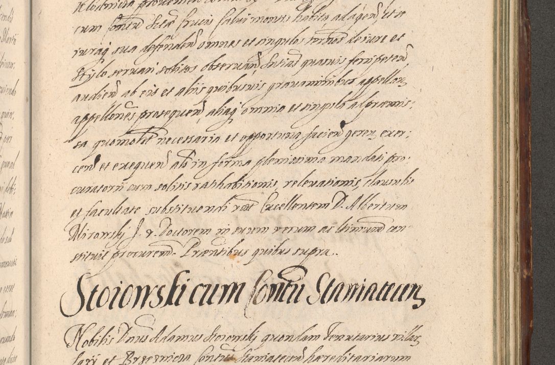 Zdjęcie nr 1177 dla obiektu archiwalnego: Illustrissimo et Reverendissimo in Christo Patre Domino Domino Petro Tylicki Dei et Apostolice Sedis Gratia Episcopo Cracoviensis Duce Severiensis Acta actorum causarum sententiarum tam interloquutoriarum quam definitivarum decretorum obligationum, quietationum, recognitionum, constitutionum procuratorum etc. etc. coram Admodum Reverendo Domino Thoma Oborski I. V. Doctore Canonico Vicario in Spiritualibus et Officiali generali Cracoviensis in anno Domini Millesimo Sexcentessimo Decimoquarto Cuius Indictio duodecima Pontificus SS. D. N. D. Pauli Divina providentia Papae quinti Anno decimo foeliciter incipiunt