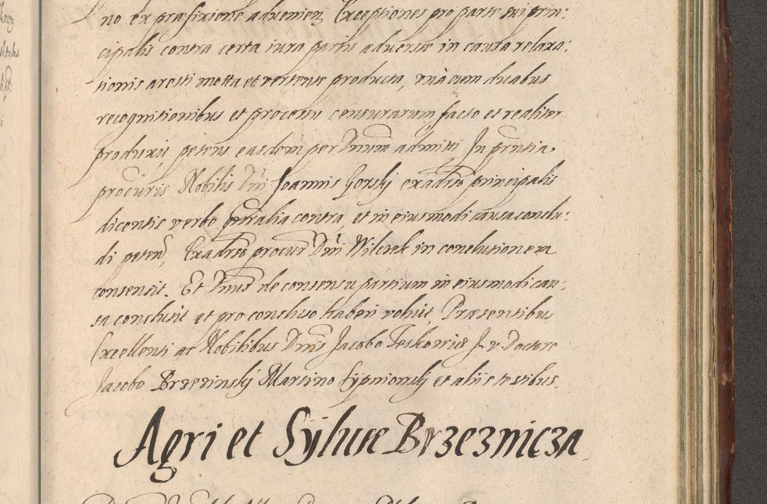 Zdjęcie nr 1169 dla obiektu archiwalnego: Illustrissimo et Reverendissimo in Christo Patre Domino Domino Petro Tylicki Dei et Apostolice Sedis Gratia Episcopo Cracoviensis Duce Severiensis Acta actorum causarum sententiarum tam interloquutoriarum quam definitivarum decretorum obligationum, quietationum, recognitionum, constitutionum procuratorum etc. etc. coram Admodum Reverendo Domino Thoma Oborski I. V. Doctore Canonico Vicario in Spiritualibus et Officiali generali Cracoviensis in anno Domini Millesimo Sexcentessimo Decimoquarto Cuius Indictio duodecima Pontificus SS. D. N. D. Pauli Divina providentia Papae quinti Anno decimo foeliciter incipiunt