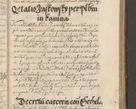 Zdjęcie nr 1161 dla obiektu archiwalnego: Illustrissimo et Reverendissimo in Christo Patre Domino Domino Petro Tylicki Dei et Apostolice Sedis Gratia Episcopo Cracoviensis Duce Severiensis Acta actorum causarum sententiarum tam interloquutoriarum quam definitivarum decretorum obligationum, quietationum, recognitionum, constitutionum procuratorum etc. etc. coram Admodum Reverendo Domino Thoma Oborski I. V. Doctore Canonico Vicario in Spiritualibus et Officiali generali Cracoviensis in anno Domini Millesimo Sexcentessimo Decimoquarto Cuius Indictio duodecima Pontificus SS. D. N. D. Pauli Divina providentia Papae quinti Anno decimo foeliciter incipiunt