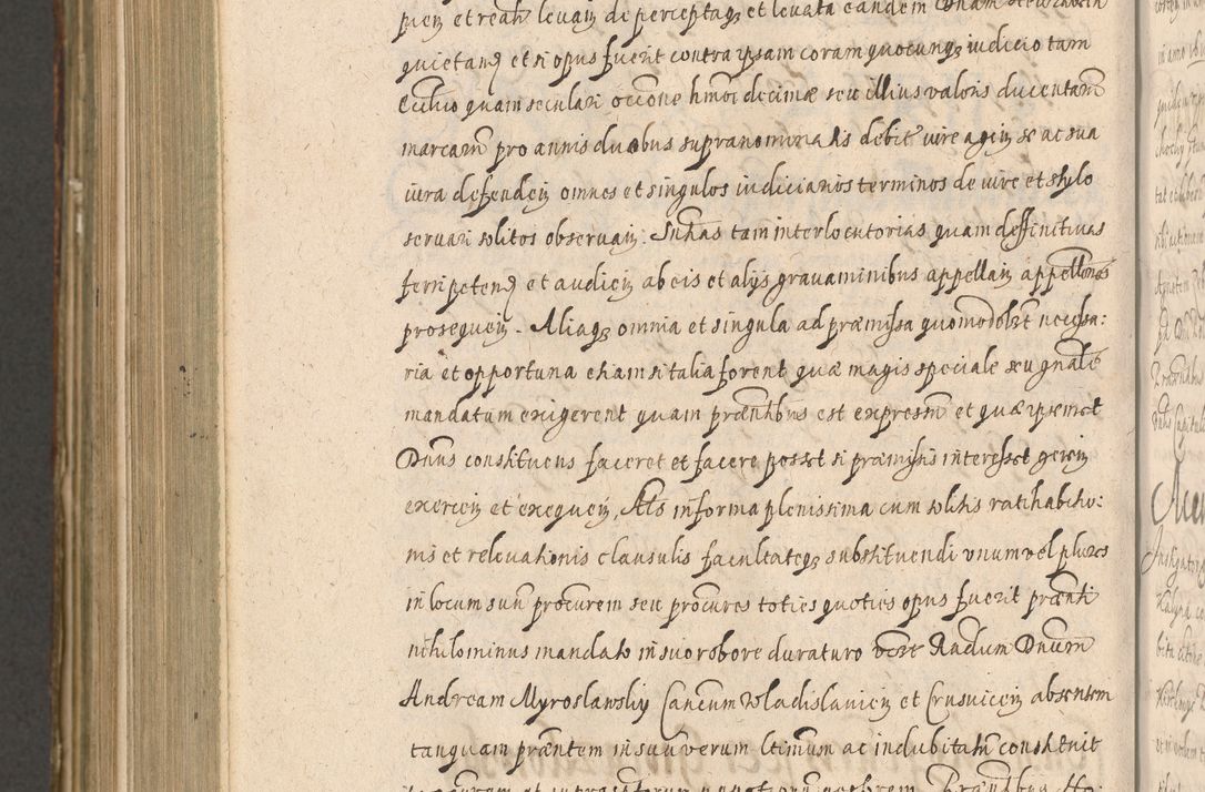 Zdjęcie nr 1154 dla obiektu archiwalnego: Illustrissimo et Reverendissimo in Christo Patre Domino Domino Petro Tylicki Dei et Apostolice Sedis Gratia Episcopo Cracoviensis Duce Severiensis Acta actorum causarum sententiarum tam interloquutoriarum quam definitivarum decretorum obligationum, quietationum, recognitionum, constitutionum procuratorum etc. etc. coram Admodum Reverendo Domino Thoma Oborski I. V. Doctore Canonico Vicario in Spiritualibus et Officiali generali Cracoviensis in anno Domini Millesimo Sexcentessimo Decimoquarto Cuius Indictio duodecima Pontificus SS. D. N. D. Pauli Divina providentia Papae quinti Anno decimo foeliciter incipiunt