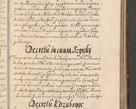 Zdjęcie nr 1117 dla obiektu archiwalnego: Illustrissimo et Reverendissimo in Christo Patre Domino Domino Petro Tylicki Dei et Apostolice Sedis Gratia Episcopo Cracoviensis Duce Severiensis Acta actorum causarum sententiarum tam interloquutoriarum quam definitivarum decretorum obligationum, quietationum, recognitionum, constitutionum procuratorum etc. etc. coram Admodum Reverendo Domino Thoma Oborski I. V. Doctore Canonico Vicario in Spiritualibus et Officiali generali Cracoviensis in anno Domini Millesimo Sexcentessimo Decimoquarto Cuius Indictio duodecima Pontificus SS. D. N. D. Pauli Divina providentia Papae quinti Anno decimo foeliciter incipiunt
