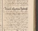 Zdjęcie nr 1113 dla obiektu archiwalnego: Illustrissimo et Reverendissimo in Christo Patre Domino Domino Petro Tylicki Dei et Apostolice Sedis Gratia Episcopo Cracoviensis Duce Severiensis Acta actorum causarum sententiarum tam interloquutoriarum quam definitivarum decretorum obligationum, quietationum, recognitionum, constitutionum procuratorum etc. etc. coram Admodum Reverendo Domino Thoma Oborski I. V. Doctore Canonico Vicario in Spiritualibus et Officiali generali Cracoviensis in anno Domini Millesimo Sexcentessimo Decimoquarto Cuius Indictio duodecima Pontificus SS. D. N. D. Pauli Divina providentia Papae quinti Anno decimo foeliciter incipiunt