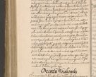 Zdjęcie nr 1108 dla obiektu archiwalnego: Illustrissimo et Reverendissimo in Christo Patre Domino Domino Petro Tylicki Dei et Apostolice Sedis Gratia Episcopo Cracoviensis Duce Severiensis Acta actorum causarum sententiarum tam interloquutoriarum quam definitivarum decretorum obligationum, quietationum, recognitionum, constitutionum procuratorum etc. etc. coram Admodum Reverendo Domino Thoma Oborski I. V. Doctore Canonico Vicario in Spiritualibus et Officiali generali Cracoviensis in anno Domini Millesimo Sexcentessimo Decimoquarto Cuius Indictio duodecima Pontificus SS. D. N. D. Pauli Divina providentia Papae quinti Anno decimo foeliciter incipiunt