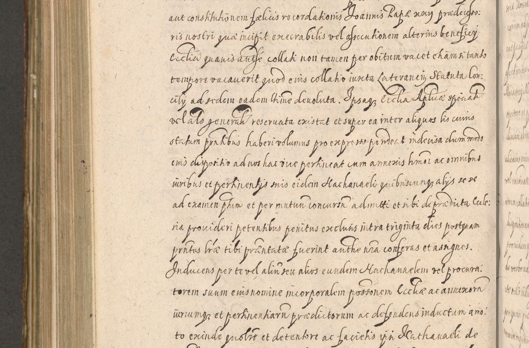 Zdjęcie nr 1100 dla obiektu archiwalnego: Illustrissimo et Reverendissimo in Christo Patre Domino Domino Petro Tylicki Dei et Apostolice Sedis Gratia Episcopo Cracoviensis Duce Severiensis Acta actorum causarum sententiarum tam interloquutoriarum quam definitivarum decretorum obligationum, quietationum, recognitionum, constitutionum procuratorum etc. etc. coram Admodum Reverendo Domino Thoma Oborski I. V. Doctore Canonico Vicario in Spiritualibus et Officiali generali Cracoviensis in anno Domini Millesimo Sexcentessimo Decimoquarto Cuius Indictio duodecima Pontificus SS. D. N. D. Pauli Divina providentia Papae quinti Anno decimo foeliciter incipiunt
