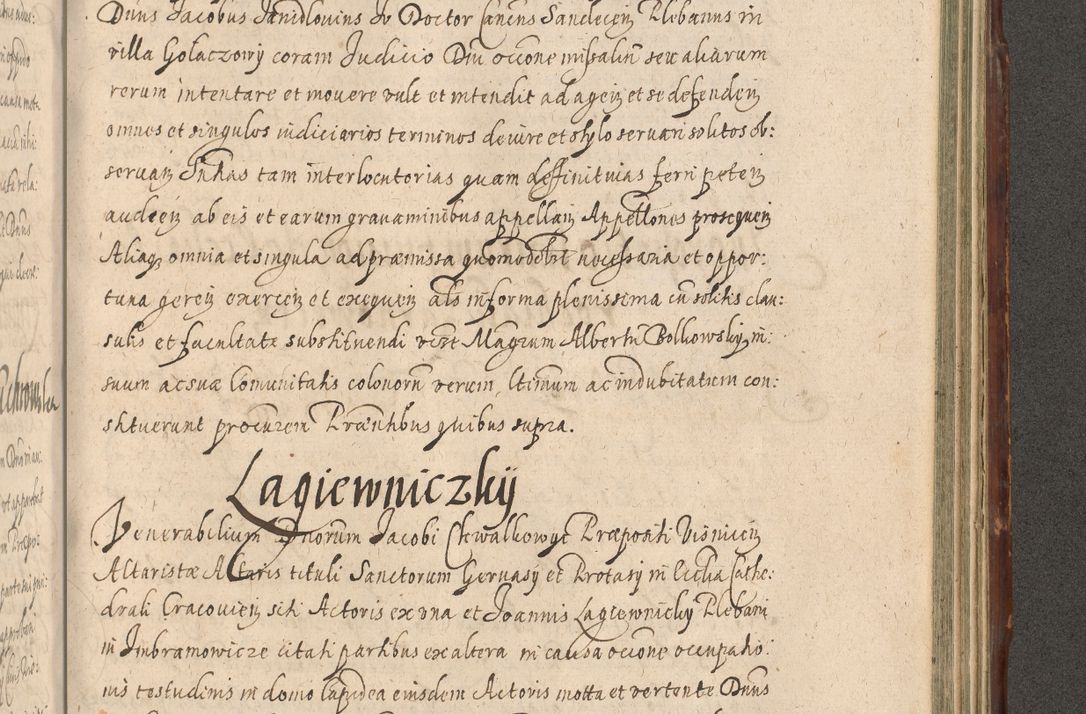 Zdjęcie nr 1097 dla obiektu archiwalnego: Illustrissimo et Reverendissimo in Christo Patre Domino Domino Petro Tylicki Dei et Apostolice Sedis Gratia Episcopo Cracoviensis Duce Severiensis Acta actorum causarum sententiarum tam interloquutoriarum quam definitivarum decretorum obligationum, quietationum, recognitionum, constitutionum procuratorum etc. etc. coram Admodum Reverendo Domino Thoma Oborski I. V. Doctore Canonico Vicario in Spiritualibus et Officiali generali Cracoviensis in anno Domini Millesimo Sexcentessimo Decimoquarto Cuius Indictio duodecima Pontificus SS. D. N. D. Pauli Divina providentia Papae quinti Anno decimo foeliciter incipiunt