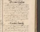 Zdjęcie nr 1083 dla obiektu archiwalnego: Illustrissimo et Reverendissimo in Christo Patre Domino Domino Petro Tylicki Dei et Apostolice Sedis Gratia Episcopo Cracoviensis Duce Severiensis Acta actorum causarum sententiarum tam interloquutoriarum quam definitivarum decretorum obligationum, quietationum, recognitionum, constitutionum procuratorum etc. etc. coram Admodum Reverendo Domino Thoma Oborski I. V. Doctore Canonico Vicario in Spiritualibus et Officiali generali Cracoviensis in anno Domini Millesimo Sexcentessimo Decimoquarto Cuius Indictio duodecima Pontificus SS. D. N. D. Pauli Divina providentia Papae quinti Anno decimo foeliciter incipiunt