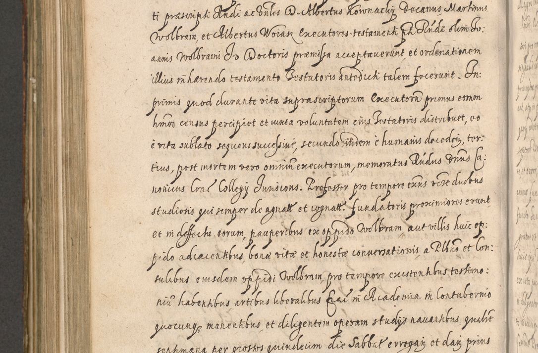 Zdjęcie nr 988 dla obiektu archiwalnego: Illustrissimo et Reverendissimo in Christo Patre Domino Domino Petro Tylicki Dei et Apostolice Sedis Gratia Episcopo Cracoviensis Duce Severiensis Acta actorum causarum sententiarum tam interloquutoriarum quam definitivarum decretorum obligationum, quietationum, recognitionum, constitutionum procuratorum etc. etc. coram Admodum Reverendo Domino Thoma Oborski I. V. Doctore Canonico Vicario in Spiritualibus et Officiali generali Cracoviensis in anno Domini Millesimo Sexcentessimo Decimoquarto Cuius Indictio duodecima Pontificus SS. D. N. D. Pauli Divina providentia Papae quinti Anno decimo foeliciter incipiunt