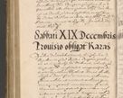 Zdjęcie nr 948 dla obiektu archiwalnego: Illustrissimo et Reverendissimo in Christo Patre Domino Domino Petro Tylicki Dei et Apostolice Sedis Gratia Episcopo Cracoviensis Duce Severiensis Acta actorum causarum sententiarum tam interloquutoriarum quam definitivarum decretorum obligationum, quietationum, recognitionum, constitutionum procuratorum etc. etc. coram Admodum Reverendo Domino Thoma Oborski I. V. Doctore Canonico Vicario in Spiritualibus et Officiali generali Cracoviensis in anno Domini Millesimo Sexcentessimo Decimoquarto Cuius Indictio duodecima Pontificus SS. D. N. D. Pauli Divina providentia Papae quinti Anno decimo foeliciter incipiunt