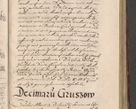 Zdjęcie nr 915 dla obiektu archiwalnego: Illustrissimo et Reverendissimo in Christo Patre Domino Domino Petro Tylicki Dei et Apostolice Sedis Gratia Episcopo Cracoviensis Duce Severiensis Acta actorum causarum sententiarum tam interloquutoriarum quam definitivarum decretorum obligationum, quietationum, recognitionum, constitutionum procuratorum etc. etc. coram Admodum Reverendo Domino Thoma Oborski I. V. Doctore Canonico Vicario in Spiritualibus et Officiali generali Cracoviensis in anno Domini Millesimo Sexcentessimo Decimoquarto Cuius Indictio duodecima Pontificus SS. D. N. D. Pauli Divina providentia Papae quinti Anno decimo foeliciter incipiunt