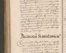 Zdjęcie nr 902 dla obiektu archiwalnego: Illustrissimo et Reverendissimo in Christo Patre Domino Domino Petro Tylicki Dei et Apostolice Sedis Gratia Episcopo Cracoviensis Duce Severiensis Acta actorum causarum sententiarum tam interloquutoriarum quam definitivarum decretorum obligationum, quietationum, recognitionum, constitutionum procuratorum etc. etc. coram Admodum Reverendo Domino Thoma Oborski I. V. Doctore Canonico Vicario in Spiritualibus et Officiali generali Cracoviensis in anno Domini Millesimo Sexcentessimo Decimoquarto Cuius Indictio duodecima Pontificus SS. D. N. D. Pauli Divina providentia Papae quinti Anno decimo foeliciter incipiunt