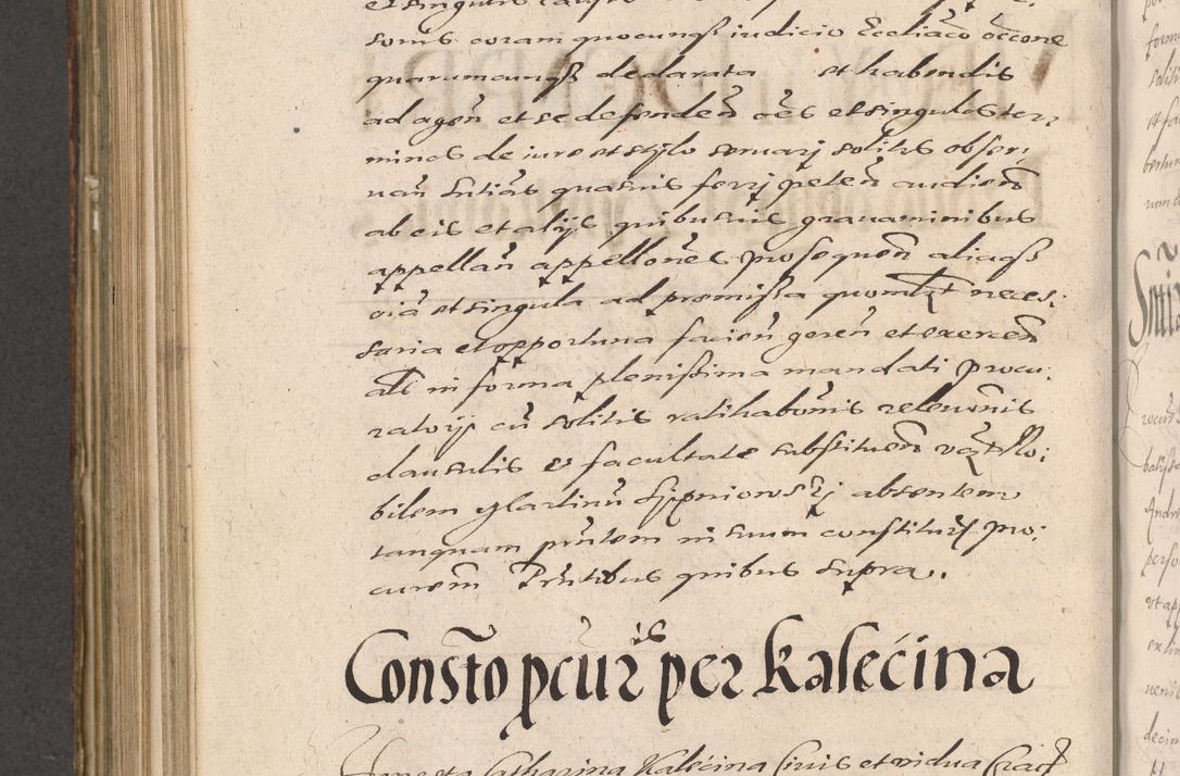 Zdjęcie nr 894 dla obiektu archiwalnego: Illustrissimo et Reverendissimo in Christo Patre Domino Domino Petro Tylicki Dei et Apostolice Sedis Gratia Episcopo Cracoviensis Duce Severiensis Acta actorum causarum sententiarum tam interloquutoriarum quam definitivarum decretorum obligationum, quietationum, recognitionum, constitutionum procuratorum etc. etc. coram Admodum Reverendo Domino Thoma Oborski I. V. Doctore Canonico Vicario in Spiritualibus et Officiali generali Cracoviensis in anno Domini Millesimo Sexcentessimo Decimoquarto Cuius Indictio duodecima Pontificus SS. D. N. D. Pauli Divina providentia Papae quinti Anno decimo foeliciter incipiunt