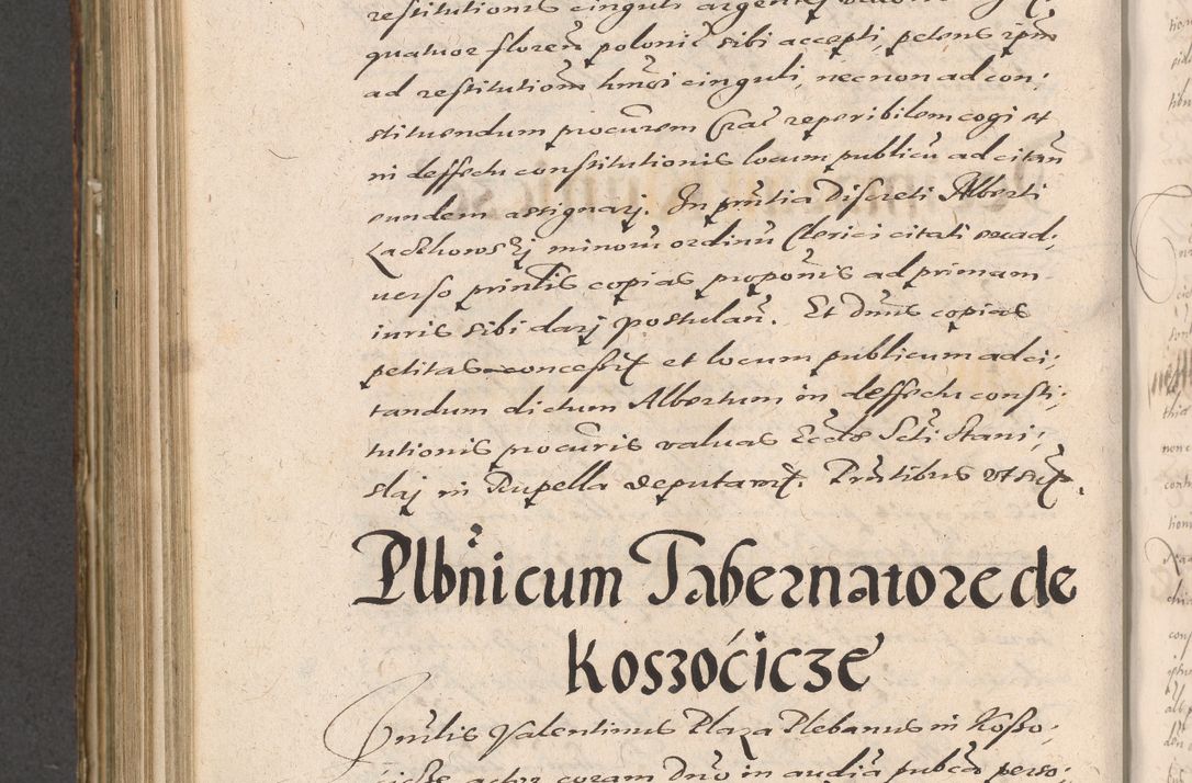 Zdjęcie nr 886 dla obiektu archiwalnego: Illustrissimo et Reverendissimo in Christo Patre Domino Domino Petro Tylicki Dei et Apostolice Sedis Gratia Episcopo Cracoviensis Duce Severiensis Acta actorum causarum sententiarum tam interloquutoriarum quam definitivarum decretorum obligationum, quietationum, recognitionum, constitutionum procuratorum etc. etc. coram Admodum Reverendo Domino Thoma Oborski I. V. Doctore Canonico Vicario in Spiritualibus et Officiali generali Cracoviensis in anno Domini Millesimo Sexcentessimo Decimoquarto Cuius Indictio duodecima Pontificus SS. D. N. D. Pauli Divina providentia Papae quinti Anno decimo foeliciter incipiunt