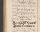 Zdjęcie nr 880 dla obiektu archiwalnego: Illustrissimo et Reverendissimo in Christo Patre Domino Domino Petro Tylicki Dei et Apostolice Sedis Gratia Episcopo Cracoviensis Duce Severiensis Acta actorum causarum sententiarum tam interloquutoriarum quam definitivarum decretorum obligationum, quietationum, recognitionum, constitutionum procuratorum etc. etc. coram Admodum Reverendo Domino Thoma Oborski I. V. Doctore Canonico Vicario in Spiritualibus et Officiali generali Cracoviensis in anno Domini Millesimo Sexcentessimo Decimoquarto Cuius Indictio duodecima Pontificus SS. D. N. D. Pauli Divina providentia Papae quinti Anno decimo foeliciter incipiunt