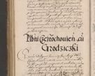 Zdjęcie nr 872 dla obiektu archiwalnego: Illustrissimo et Reverendissimo in Christo Patre Domino Domino Petro Tylicki Dei et Apostolice Sedis Gratia Episcopo Cracoviensis Duce Severiensis Acta actorum causarum sententiarum tam interloquutoriarum quam definitivarum decretorum obligationum, quietationum, recognitionum, constitutionum procuratorum etc. etc. coram Admodum Reverendo Domino Thoma Oborski I. V. Doctore Canonico Vicario in Spiritualibus et Officiali generali Cracoviensis in anno Domini Millesimo Sexcentessimo Decimoquarto Cuius Indictio duodecima Pontificus SS. D. N. D. Pauli Divina providentia Papae quinti Anno decimo foeliciter incipiunt