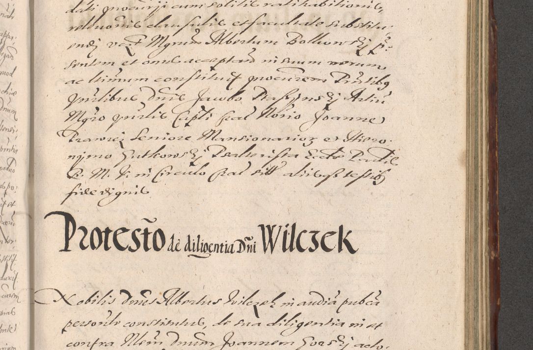 Zdjęcie nr 861 dla obiektu archiwalnego: Illustrissimo et Reverendissimo in Christo Patre Domino Domino Petro Tylicki Dei et Apostolice Sedis Gratia Episcopo Cracoviensis Duce Severiensis Acta actorum causarum sententiarum tam interloquutoriarum quam definitivarum decretorum obligationum, quietationum, recognitionum, constitutionum procuratorum etc. etc. coram Admodum Reverendo Domino Thoma Oborski I. V. Doctore Canonico Vicario in Spiritualibus et Officiali generali Cracoviensis in anno Domini Millesimo Sexcentessimo Decimoquarto Cuius Indictio duodecima Pontificus SS. D. N. D. Pauli Divina providentia Papae quinti Anno decimo foeliciter incipiunt
