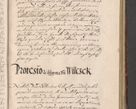 Zdjęcie nr 861 dla obiektu archiwalnego: Illustrissimo et Reverendissimo in Christo Patre Domino Domino Petro Tylicki Dei et Apostolice Sedis Gratia Episcopo Cracoviensis Duce Severiensis Acta actorum causarum sententiarum tam interloquutoriarum quam definitivarum decretorum obligationum, quietationum, recognitionum, constitutionum procuratorum etc. etc. coram Admodum Reverendo Domino Thoma Oborski I. V. Doctore Canonico Vicario in Spiritualibus et Officiali generali Cracoviensis in anno Domini Millesimo Sexcentessimo Decimoquarto Cuius Indictio duodecima Pontificus SS. D. N. D. Pauli Divina providentia Papae quinti Anno decimo foeliciter incipiunt