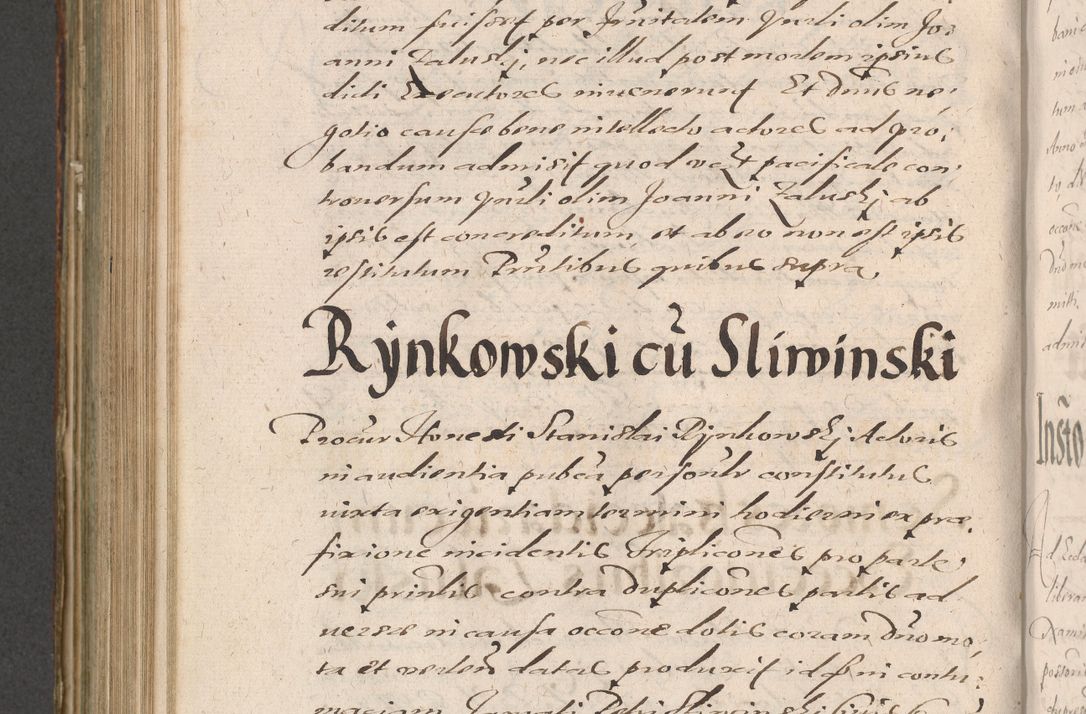 Zdjęcie nr 846 dla obiektu archiwalnego: Illustrissimo et Reverendissimo in Christo Patre Domino Domino Petro Tylicki Dei et Apostolice Sedis Gratia Episcopo Cracoviensis Duce Severiensis Acta actorum causarum sententiarum tam interloquutoriarum quam definitivarum decretorum obligationum, quietationum, recognitionum, constitutionum procuratorum etc. etc. coram Admodum Reverendo Domino Thoma Oborski I. V. Doctore Canonico Vicario in Spiritualibus et Officiali generali Cracoviensis in anno Domini Millesimo Sexcentessimo Decimoquarto Cuius Indictio duodecima Pontificus SS. D. N. D. Pauli Divina providentia Papae quinti Anno decimo foeliciter incipiunt