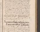 Zdjęcie nr 845 dla obiektu archiwalnego: Illustrissimo et Reverendissimo in Christo Patre Domino Domino Petro Tylicki Dei et Apostolice Sedis Gratia Episcopo Cracoviensis Duce Severiensis Acta actorum causarum sententiarum tam interloquutoriarum quam definitivarum decretorum obligationum, quietationum, recognitionum, constitutionum procuratorum etc. etc. coram Admodum Reverendo Domino Thoma Oborski I. V. Doctore Canonico Vicario in Spiritualibus et Officiali generali Cracoviensis in anno Domini Millesimo Sexcentessimo Decimoquarto Cuius Indictio duodecima Pontificus SS. D. N. D. Pauli Divina providentia Papae quinti Anno decimo foeliciter incipiunt