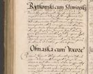 Zdjęcie nr 832 dla obiektu archiwalnego: Illustrissimo et Reverendissimo in Christo Patre Domino Domino Petro Tylicki Dei et Apostolice Sedis Gratia Episcopo Cracoviensis Duce Severiensis Acta actorum causarum sententiarum tam interloquutoriarum quam definitivarum decretorum obligationum, quietationum, recognitionum, constitutionum procuratorum etc. etc. coram Admodum Reverendo Domino Thoma Oborski I. V. Doctore Canonico Vicario in Spiritualibus et Officiali generali Cracoviensis in anno Domini Millesimo Sexcentessimo Decimoquarto Cuius Indictio duodecima Pontificus SS. D. N. D. Pauli Divina providentia Papae quinti Anno decimo foeliciter incipiunt