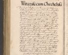 Zdjęcie nr 814 dla obiektu archiwalnego: Illustrissimo et Reverendissimo in Christo Patre Domino Domino Petro Tylicki Dei et Apostolice Sedis Gratia Episcopo Cracoviensis Duce Severiensis Acta actorum causarum sententiarum tam interloquutoriarum quam definitivarum decretorum obligationum, quietationum, recognitionum, constitutionum procuratorum etc. etc. coram Admodum Reverendo Domino Thoma Oborski I. V. Doctore Canonico Vicario in Spiritualibus et Officiali generali Cracoviensis in anno Domini Millesimo Sexcentessimo Decimoquarto Cuius Indictio duodecima Pontificus SS. D. N. D. Pauli Divina providentia Papae quinti Anno decimo foeliciter incipiunt