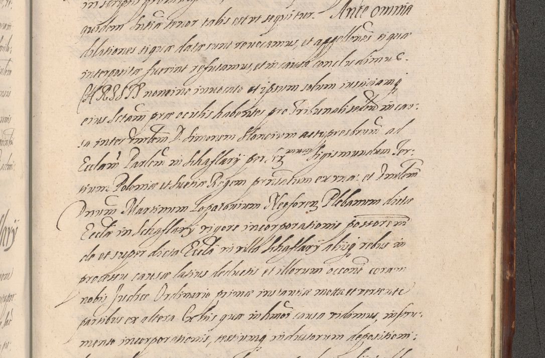 Zdjęcie nr 1299 dla obiektu archiwalnego: Illustrissimo et Reverendissimo in Christo Patre Domino Domino Petro Tylicki Dei et Apostolice Sedis Gratia Episcopo Cracoviensis Duce Severiensis Acta actorum causarum sententiarum tam interloquutoriarum quam definitivarum decretorum obligationum, quietationum, recognitionum, constitutionum procuratorum etc. etc. coram Admodum Reverendo Domino Thoma Oborski I. V. Doctore Canonico Vicario in Spiritualibus et Officiali generali Cracoviensis in anno Domini Millesimo Sexcentessimo Decimoquarto Cuius Indictio duodecima Pontificus SS. D. N. D. Pauli Divina providentia Papae quinti Anno decimo foeliciter incipiunt