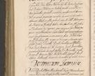 Zdjęcie nr 1296 dla obiektu archiwalnego: Illustrissimo et Reverendissimo in Christo Patre Domino Domino Petro Tylicki Dei et Apostolice Sedis Gratia Episcopo Cracoviensis Duce Severiensis Acta actorum causarum sententiarum tam interloquutoriarum quam definitivarum decretorum obligationum, quietationum, recognitionum, constitutionum procuratorum etc. etc. coram Admodum Reverendo Domino Thoma Oborski I. V. Doctore Canonico Vicario in Spiritualibus et Officiali generali Cracoviensis in anno Domini Millesimo Sexcentessimo Decimoquarto Cuius Indictio duodecima Pontificus SS. D. N. D. Pauli Divina providentia Papae quinti Anno decimo foeliciter incipiunt
