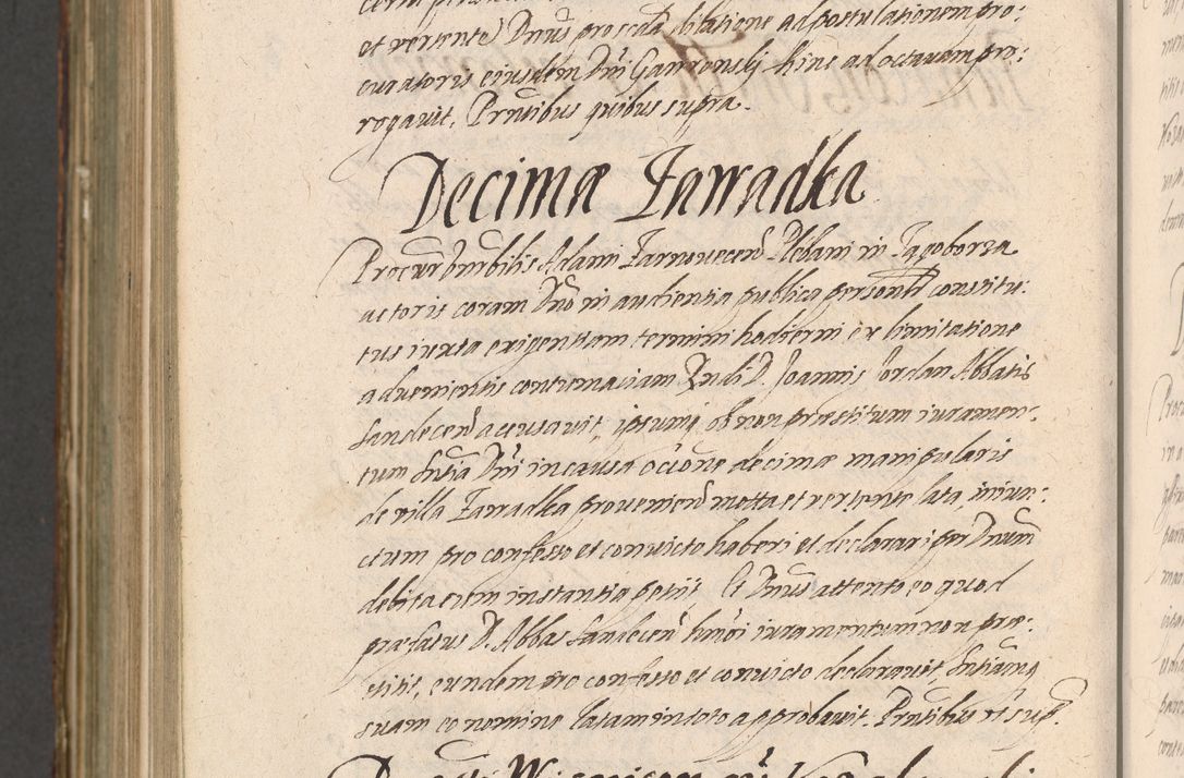 Zdjęcie nr 1294 dla obiektu archiwalnego: Illustrissimo et Reverendissimo in Christo Patre Domino Domino Petro Tylicki Dei et Apostolice Sedis Gratia Episcopo Cracoviensis Duce Severiensis Acta actorum causarum sententiarum tam interloquutoriarum quam definitivarum decretorum obligationum, quietationum, recognitionum, constitutionum procuratorum etc. etc. coram Admodum Reverendo Domino Thoma Oborski I. V. Doctore Canonico Vicario in Spiritualibus et Officiali generali Cracoviensis in anno Domini Millesimo Sexcentessimo Decimoquarto Cuius Indictio duodecima Pontificus SS. D. N. D. Pauli Divina providentia Papae quinti Anno decimo foeliciter incipiunt