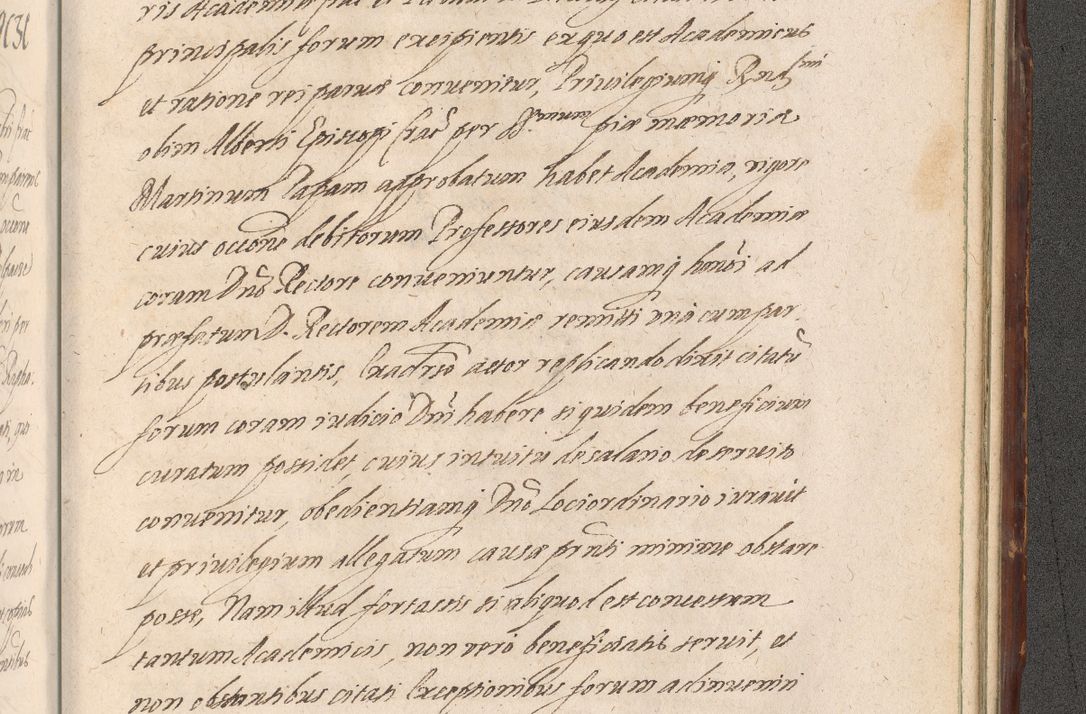Zdjęcie nr 1287 dla obiektu archiwalnego: Illustrissimo et Reverendissimo in Christo Patre Domino Domino Petro Tylicki Dei et Apostolice Sedis Gratia Episcopo Cracoviensis Duce Severiensis Acta actorum causarum sententiarum tam interloquutoriarum quam definitivarum decretorum obligationum, quietationum, recognitionum, constitutionum procuratorum etc. etc. coram Admodum Reverendo Domino Thoma Oborski I. V. Doctore Canonico Vicario in Spiritualibus et Officiali generali Cracoviensis in anno Domini Millesimo Sexcentessimo Decimoquarto Cuius Indictio duodecima Pontificus SS. D. N. D. Pauli Divina providentia Papae quinti Anno decimo foeliciter incipiunt