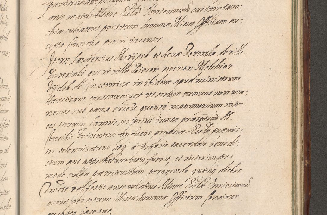 Zdjęcie nr 1221 dla obiektu archiwalnego: Illustrissimo et Reverendissimo in Christo Patre Domino Domino Petro Tylicki Dei et Apostolice Sedis Gratia Episcopo Cracoviensis Duce Severiensis Acta actorum causarum sententiarum tam interloquutoriarum quam definitivarum decretorum obligationum, quietationum, recognitionum, constitutionum procuratorum etc. etc. coram Admodum Reverendo Domino Thoma Oborski I. V. Doctore Canonico Vicario in Spiritualibus et Officiali generali Cracoviensis in anno Domini Millesimo Sexcentessimo Decimoquarto Cuius Indictio duodecima Pontificus SS. D. N. D. Pauli Divina providentia Papae quinti Anno decimo foeliciter incipiunt