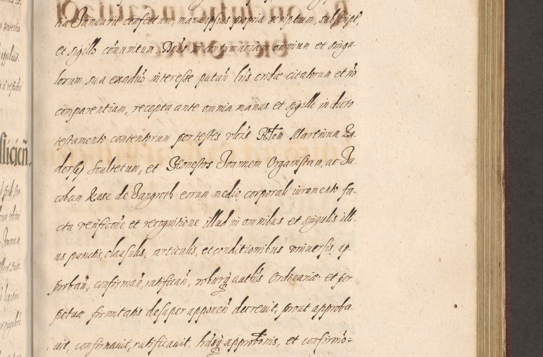 Zdjęcie nr 201 dla obiektu archiwalnego: Acta actorum causarum obligationum institutionum, decretorum, constitutionum, quietonum, resignonum, cessionum, accaeterarum, obseruonum tam iudicialium quam extraiudicialium coram Admondo Reverendo Domino Joanne Zerzynski Canonico, Vicario in Spiritualibus et Officiali generali Cracoviensis Iudice deputati per Illustrissimum ac Reverendissimum Dominum Martinum Szyszkowski Dei et Apostolice Sedis gratia Episcopum Cracoviensis ad Annum Domini Millesimum Sexcentesimum Decimum Septimum Indicatione quindecima Pontificus SS. D. N. D. Pauli Divina providentia Papae V. foeliciter moderni anno ipsus duodecimo continuantur