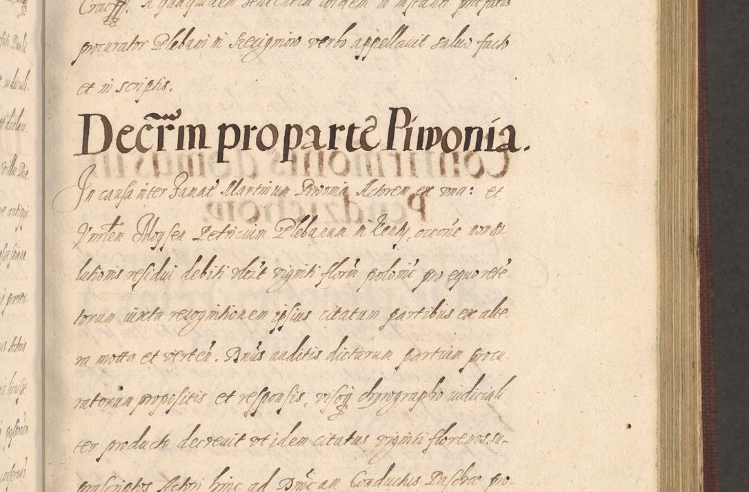 Zdjęcie nr 165 dla obiektu archiwalnego: Acta actorum causarum obligationum institutionum, decretorum, constitutionum, quietonum, resignonum, cessionum, accaeterarum, obseruonum tam iudicialium quam extraiudicialium coram Admondo Reverendo Domino Joanne Zerzynski Canonico, Vicario in Spiritualibus et Officiali generali Cracoviensis Iudice deputati per Illustrissimum ac Reverendissimum Dominum Martinum Szyszkowski Dei et Apostolice Sedis gratia Episcopum Cracoviensis ad Annum Domini Millesimum Sexcentesimum Decimum Septimum Indicatione quindecima Pontificus SS. D. N. D. Pauli Divina providentia Papae V. foeliciter moderni anno ipsus duodecimo continuantur