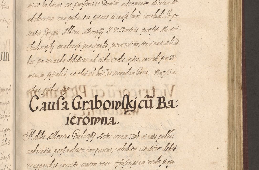 Zdjęcie nr 167 dla obiektu archiwalnego: Acta actorum causarum obligationum institutionum, decretorum, constitutionum, quietonum, resignonum, cessionum, accaeterarum, obseruonum tam iudicialium quam extraiudicialium coram Admondo Reverendo Domino Joanne Zerzynski Canonico, Vicario in Spiritualibus et Officiali generali Cracoviensis Iudice deputati per Illustrissimum ac Reverendissimum Dominum Martinum Szyszkowski Dei et Apostolice Sedis gratia Episcopum Cracoviensis ad Annum Domini Millesimum Sexcentesimum Decimum Septimum Indicatione quindecima Pontificus SS. D. N. D. Pauli Divina providentia Papae V. foeliciter moderni anno ipsus duodecimo continuantur