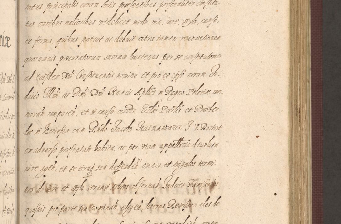 Zdjęcie nr 161 dla obiektu archiwalnego: Acta actorum causarum obligationum institutionum, decretorum, constitutionum, quietonum, resignonum, cessionum, accaeterarum, obseruonum tam iudicialium quam extraiudicialium coram Admondo Reverendo Domino Joanne Zerzynski Canonico, Vicario in Spiritualibus et Officiali generali Cracoviensis Iudice deputati per Illustrissimum ac Reverendissimum Dominum Martinum Szyszkowski Dei et Apostolice Sedis gratia Episcopum Cracoviensis ad Annum Domini Millesimum Sexcentesimum Decimum Septimum Indicatione quindecima Pontificus SS. D. N. D. Pauli Divina providentia Papae V. foeliciter moderni anno ipsus duodecimo continuantur