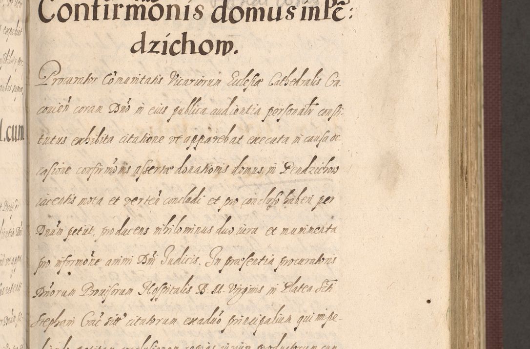 Zdjęcie nr 151 dla obiektu archiwalnego: Acta actorum causarum obligationum institutionum, decretorum, constitutionum, quietonum, resignonum, cessionum, accaeterarum, obseruonum tam iudicialium quam extraiudicialium coram Admondo Reverendo Domino Joanne Zerzynski Canonico, Vicario in Spiritualibus et Officiali generali Cracoviensis Iudice deputati per Illustrissimum ac Reverendissimum Dominum Martinum Szyszkowski Dei et Apostolice Sedis gratia Episcopum Cracoviensis ad Annum Domini Millesimum Sexcentesimum Decimum Septimum Indicatione quindecima Pontificus SS. D. N. D. Pauli Divina providentia Papae V. foeliciter moderni anno ipsus duodecimo continuantur