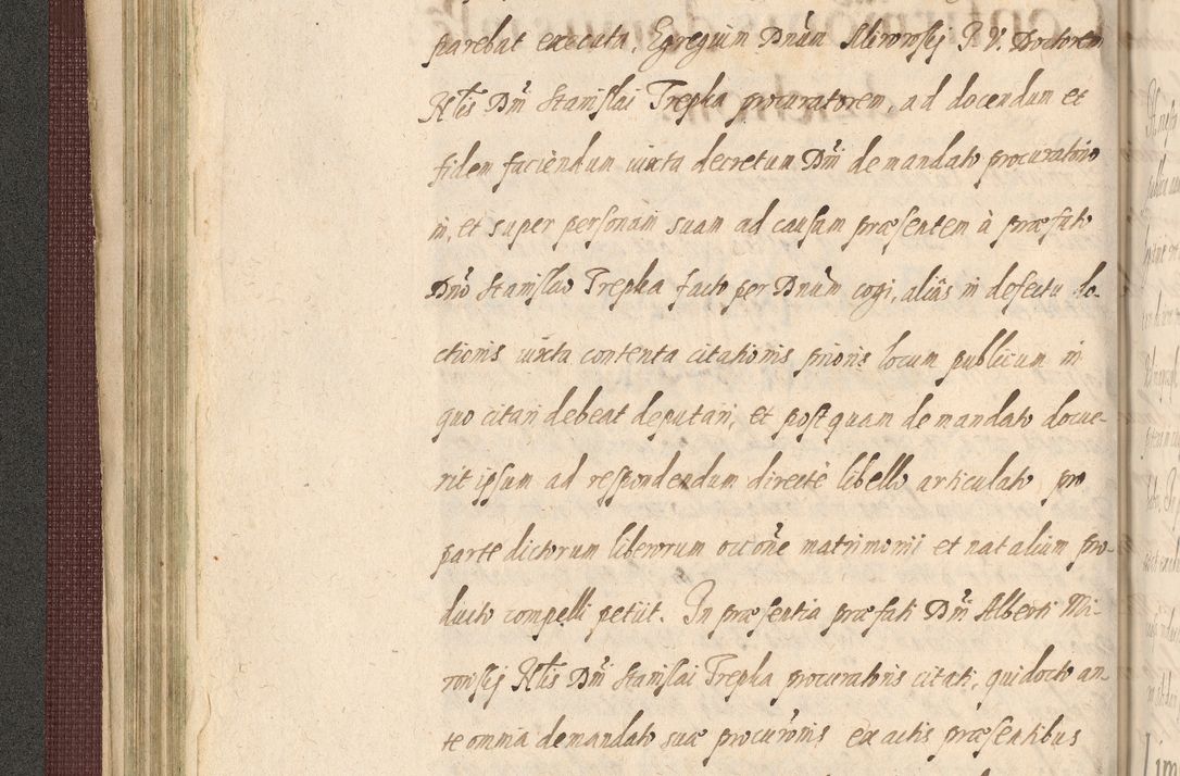 Zdjęcie nr 152 dla obiektu archiwalnego: Acta actorum causarum obligationum institutionum, decretorum, constitutionum, quietonum, resignonum, cessionum, accaeterarum, obseruonum tam iudicialium quam extraiudicialium coram Admondo Reverendo Domino Joanne Zerzynski Canonico, Vicario in Spiritualibus et Officiali generali Cracoviensis Iudice deputati per Illustrissimum ac Reverendissimum Dominum Martinum Szyszkowski Dei et Apostolice Sedis gratia Episcopum Cracoviensis ad Annum Domini Millesimum Sexcentesimum Decimum Septimum Indicatione quindecima Pontificus SS. D. N. D. Pauli Divina providentia Papae V. foeliciter moderni anno ipsus duodecimo continuantur