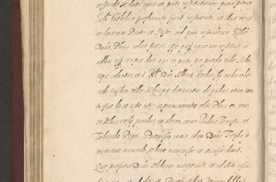Zdjęcie nr 138 dla obiektu archiwalnego: Acta actorum causarum obligationum institutionum, decretorum, constitutionum, quietonum, resignonum, cessionum, accaeterarum, obseruonum tam iudicialium quam extraiudicialium coram Admondo Reverendo Domino Joanne Zerzynski Canonico, Vicario in Spiritualibus et Officiali generali Cracoviensis Iudice deputati per Illustrissimum ac Reverendissimum Dominum Martinum Szyszkowski Dei et Apostolice Sedis gratia Episcopum Cracoviensis ad Annum Domini Millesimum Sexcentesimum Decimum Septimum Indicatione quindecima Pontificus SS. D. N. D. Pauli Divina providentia Papae V. foeliciter moderni anno ipsus duodecimo continuantur