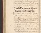 Zdjęcie nr 106 dla obiektu archiwalnego: Acta actorum causarum obligationum institutionum, decretorum, constitutionum, quietonum, resignonum, cessionum, accaeterarum, obseruonum tam iudicialium quam extraiudicialium coram Admondo Reverendo Domino Joanne Zerzynski Canonico, Vicario in Spiritualibus et Officiali generali Cracoviensis Iudice deputati per Illustrissimum ac Reverendissimum Dominum Martinum Szyszkowski Dei et Apostolice Sedis gratia Episcopum Cracoviensis ad Annum Domini Millesimum Sexcentesimum Decimum Septimum Indicatione quindecima Pontificus SS. D. N. D. Pauli Divina providentia Papae V. foeliciter moderni anno ipsus duodecimo continuantur