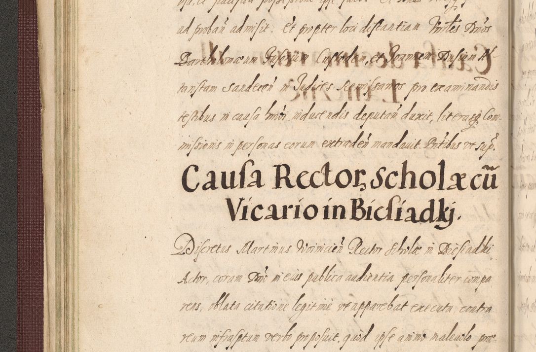 Zdjęcie nr 98 dla obiektu archiwalnego: Acta actorum causarum obligationum institutionum, decretorum, constitutionum, quietonum, resignonum, cessionum, accaeterarum, obseruonum tam iudicialium quam extraiudicialium coram Admondo Reverendo Domino Joanne Zerzynski Canonico, Vicario in Spiritualibus et Officiali generali Cracoviensis Iudice deputati per Illustrissimum ac Reverendissimum Dominum Martinum Szyszkowski Dei et Apostolice Sedis gratia Episcopum Cracoviensis ad Annum Domini Millesimum Sexcentesimum Decimum Septimum Indicatione quindecima Pontificus SS. D. N. D. Pauli Divina providentia Papae V. foeliciter moderni anno ipsus duodecimo continuantur
