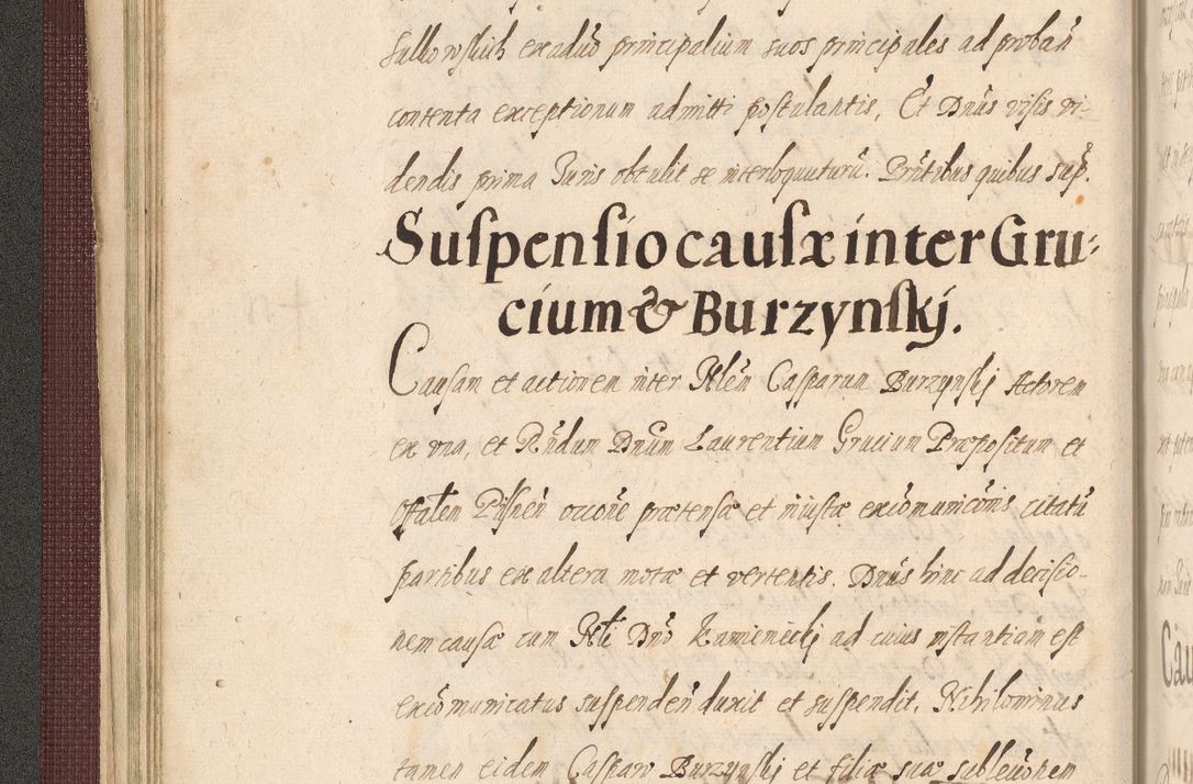 Zdjęcie nr 92 dla obiektu archiwalnego: Acta actorum causarum obligationum institutionum, decretorum, constitutionum, quietonum, resignonum, cessionum, accaeterarum, obseruonum tam iudicialium quam extraiudicialium coram Admondo Reverendo Domino Joanne Zerzynski Canonico, Vicario in Spiritualibus et Officiali generali Cracoviensis Iudice deputati per Illustrissimum ac Reverendissimum Dominum Martinum Szyszkowski Dei et Apostolice Sedis gratia Episcopum Cracoviensis ad Annum Domini Millesimum Sexcentesimum Decimum Septimum Indicatione quindecima Pontificus SS. D. N. D. Pauli Divina providentia Papae V. foeliciter moderni anno ipsus duodecimo continuantur
