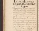 Zdjęcie nr 90 dla obiektu archiwalnego: Acta actorum causarum obligationum institutionum, decretorum, constitutionum, quietonum, resignonum, cessionum, accaeterarum, obseruonum tam iudicialium quam extraiudicialium coram Admondo Reverendo Domino Joanne Zerzynski Canonico, Vicario in Spiritualibus et Officiali generali Cracoviensis Iudice deputati per Illustrissimum ac Reverendissimum Dominum Martinum Szyszkowski Dei et Apostolice Sedis gratia Episcopum Cracoviensis ad Annum Domini Millesimum Sexcentesimum Decimum Septimum Indicatione quindecima Pontificus SS. D. N. D. Pauli Divina providentia Papae V. foeliciter moderni anno ipsus duodecimo continuantur