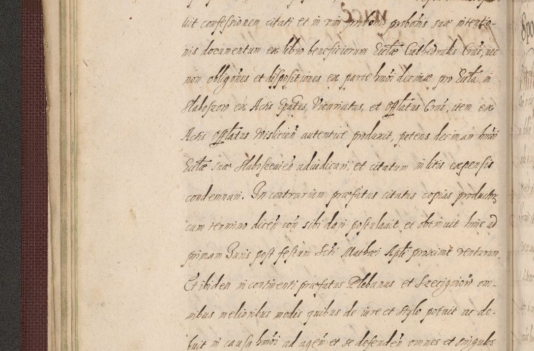 Zdjęcie nr 78 dla obiektu archiwalnego: Acta actorum causarum obligationum institutionum, decretorum, constitutionum, quietonum, resignonum, cessionum, accaeterarum, obseruonum tam iudicialium quam extraiudicialium coram Admondo Reverendo Domino Joanne Zerzynski Canonico, Vicario in Spiritualibus et Officiali generali Cracoviensis Iudice deputati per Illustrissimum ac Reverendissimum Dominum Martinum Szyszkowski Dei et Apostolice Sedis gratia Episcopum Cracoviensis ad Annum Domini Millesimum Sexcentesimum Decimum Septimum Indicatione quindecima Pontificus SS. D. N. D. Pauli Divina providentia Papae V. foeliciter moderni anno ipsus duodecimo continuantur