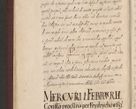 Zdjęcie nr 42 dla obiektu archiwalnego: Acta actorum causarum obligationum institutionum, decretorum, constitutionum, quietonum, resignonum, cessionum, accaeterarum, obseruonum tam iudicialium quam extraiudicialium coram Admondo Reverendo Domino Joanne Zerzynski Canonico, Vicario in Spiritualibus et Officiali generali Cracoviensis Iudice deputati per Illustrissimum ac Reverendissimum Dominum Martinum Szyszkowski Dei et Apostolice Sedis gratia Episcopum Cracoviensis ad Annum Domini Millesimum Sexcentesimum Decimum Septimum Indicatione quindecima Pontificus SS. D. N. D. Pauli Divina providentia Papae V. foeliciter moderni anno ipsus duodecimo continuantur