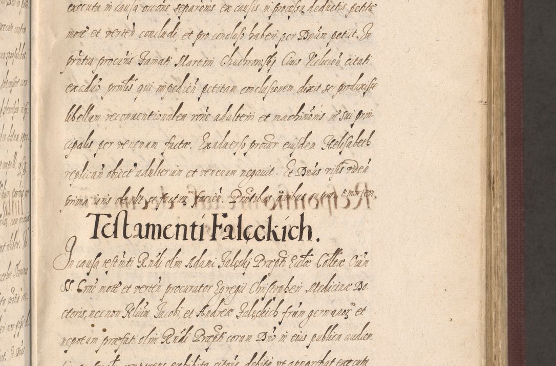 Zdjęcie nr 29 dla obiektu archiwalnego: Acta actorum causarum obligationum institutionum, decretorum, constitutionum, quietonum, resignonum, cessionum, accaeterarum, obseruonum tam iudicialium quam extraiudicialium coram Admondo Reverendo Domino Joanne Zerzynski Canonico, Vicario in Spiritualibus et Officiali generali Cracoviensis Iudice deputati per Illustrissimum ac Reverendissimum Dominum Martinum Szyszkowski Dei et Apostolice Sedis gratia Episcopum Cracoviensis ad Annum Domini Millesimum Sexcentesimum Decimum Septimum Indicatione quindecima Pontificus SS. D. N. D. Pauli Divina providentia Papae V. foeliciter moderni anno ipsus duodecimo continuantur
