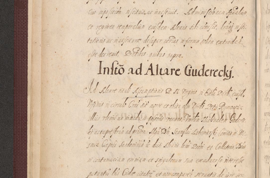 Zdjęcie nr 22 dla obiektu archiwalnego: Acta actorum causarum obligationum institutionum, decretorum, constitutionum, quietonum, resignonum, cessionum, accaeterarum, obseruonum tam iudicialium quam extraiudicialium coram Admondo Reverendo Domino Joanne Zerzynski Canonico, Vicario in Spiritualibus et Officiali generali Cracoviensis Iudice deputati per Illustrissimum ac Reverendissimum Dominum Martinum Szyszkowski Dei et Apostolice Sedis gratia Episcopum Cracoviensis ad Annum Domini Millesimum Sexcentesimum Decimum Septimum Indicatione quindecima Pontificus SS. D. N. D. Pauli Divina providentia Papae V. foeliciter moderni anno ipsus duodecimo continuantur