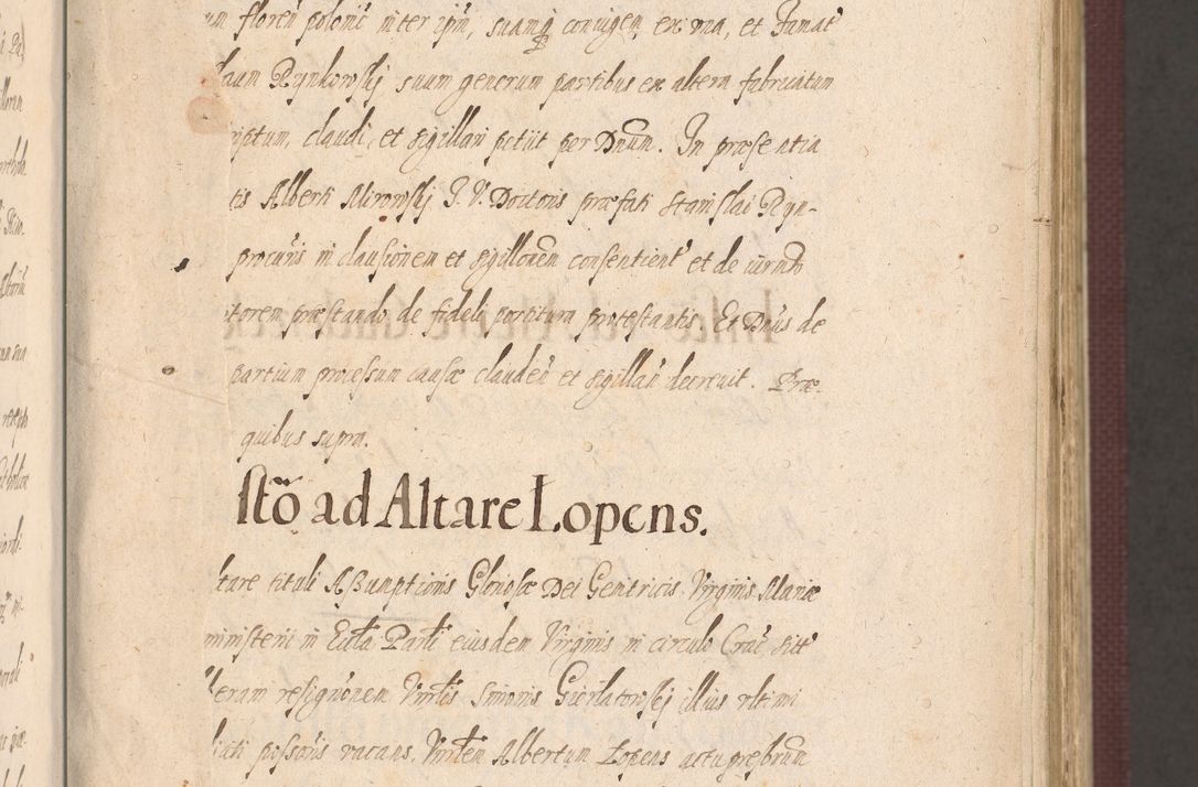 Zdjęcie nr 21 dla obiektu archiwalnego: Acta actorum causarum obligationum institutionum, decretorum, constitutionum, quietonum, resignonum, cessionum, accaeterarum, obseruonum tam iudicialium quam extraiudicialium coram Admondo Reverendo Domino Joanne Zerzynski Canonico, Vicario in Spiritualibus et Officiali generali Cracoviensis Iudice deputati per Illustrissimum ac Reverendissimum Dominum Martinum Szyszkowski Dei et Apostolice Sedis gratia Episcopum Cracoviensis ad Annum Domini Millesimum Sexcentesimum Decimum Septimum Indicatione quindecima Pontificus SS. D. N. D. Pauli Divina providentia Papae V. foeliciter moderni anno ipsus duodecimo continuantur