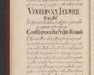 Zdjęcie nr 18 dla obiektu archiwalnego: Acta actorum causarum obligationum institutionum, decretorum, constitutionum, quietonum, resignonum, cessionum, accaeterarum, obseruonum tam iudicialium quam extraiudicialium coram Admondo Reverendo Domino Joanne Zerzynski Canonico, Vicario in Spiritualibus et Officiali generali Cracoviensis Iudice deputati per Illustrissimum ac Reverendissimum Dominum Martinum Szyszkowski Dei et Apostolice Sedis gratia Episcopum Cracoviensis ad Annum Domini Millesimum Sexcentesimum Decimum Septimum Indicatione quindecima Pontificus SS. D. N. D. Pauli Divina providentia Papae V. foeliciter moderni anno ipsus duodecimo continuantur