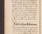 Zdjęcie nr 12 dla obiektu archiwalnego: Acta actorum causarum obligationum institutionum, decretorum, constitutionum, quietonum, resignonum, cessionum, accaeterarum, obseruonum tam iudicialium quam extraiudicialium coram Admondo Reverendo Domino Joanne Zerzynski Canonico, Vicario in Spiritualibus et Officiali generali Cracoviensis Iudice deputati per Illustrissimum ac Reverendissimum Dominum Martinum Szyszkowski Dei et Apostolice Sedis gratia Episcopum Cracoviensis ad Annum Domini Millesimum Sexcentesimum Decimum Septimum Indicatione quindecima Pontificus SS. D. N. D. Pauli Divina providentia Papae V. foeliciter moderni anno ipsus duodecimo continuantur