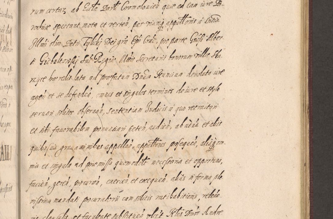 Zdjęcie nr 381 dla obiektu archiwalnego: Acta actorum causarum obligationum institutionum, decretorum, constitutionum, quietonum, resignonum, cessionum, accaeterarum, obseruonum tam iudicialium quam extraiudicialium coram Admondo Reverendo Domino Joanne Zerzynski Canonico, Vicario in Spiritualibus et Officiali generali Cracoviensis Iudice deputati per Illustrissimum ac Reverendissimum Dominum Martinum Szyszkowski Dei et Apostolice Sedis gratia Episcopum Cracoviensis ad Annum Domini Millesimum Sexcentesimum Decimum Septimum Indicatione quindecima Pontificus SS. D. N. D. Pauli Divina providentia Papae V. foeliciter moderni anno ipsus duodecimo continuantur